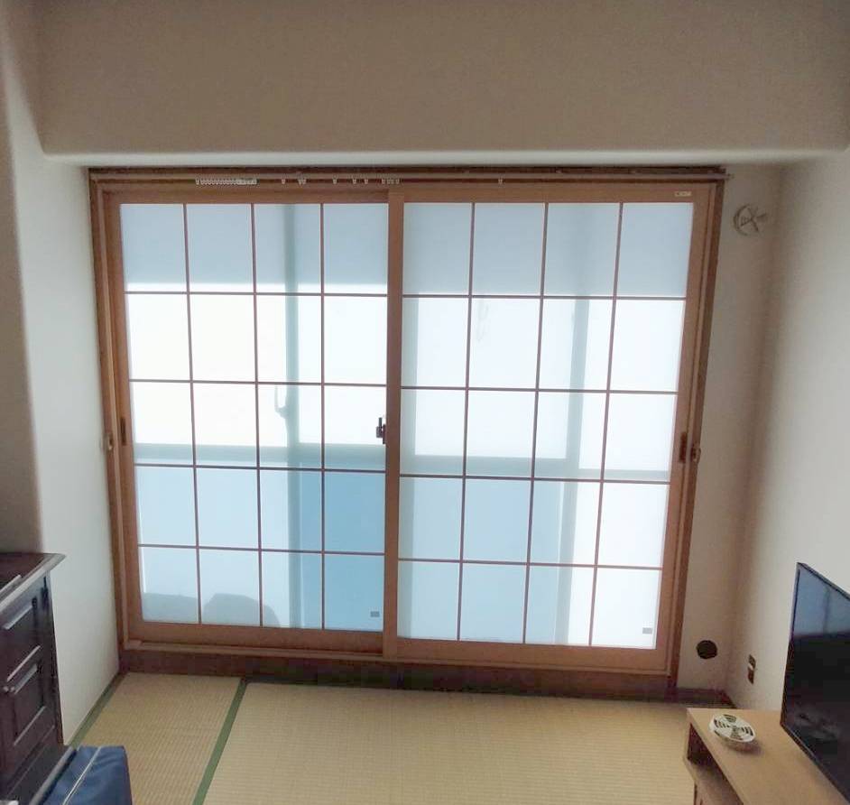 窓ドア京橋駅前店の和障子風の内窓で断熱性アップ（京都市）の施工後の写真2