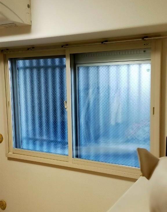 窓ドア京橋駅前店の二重窓(内窓)の断熱性能の施工後の写真1