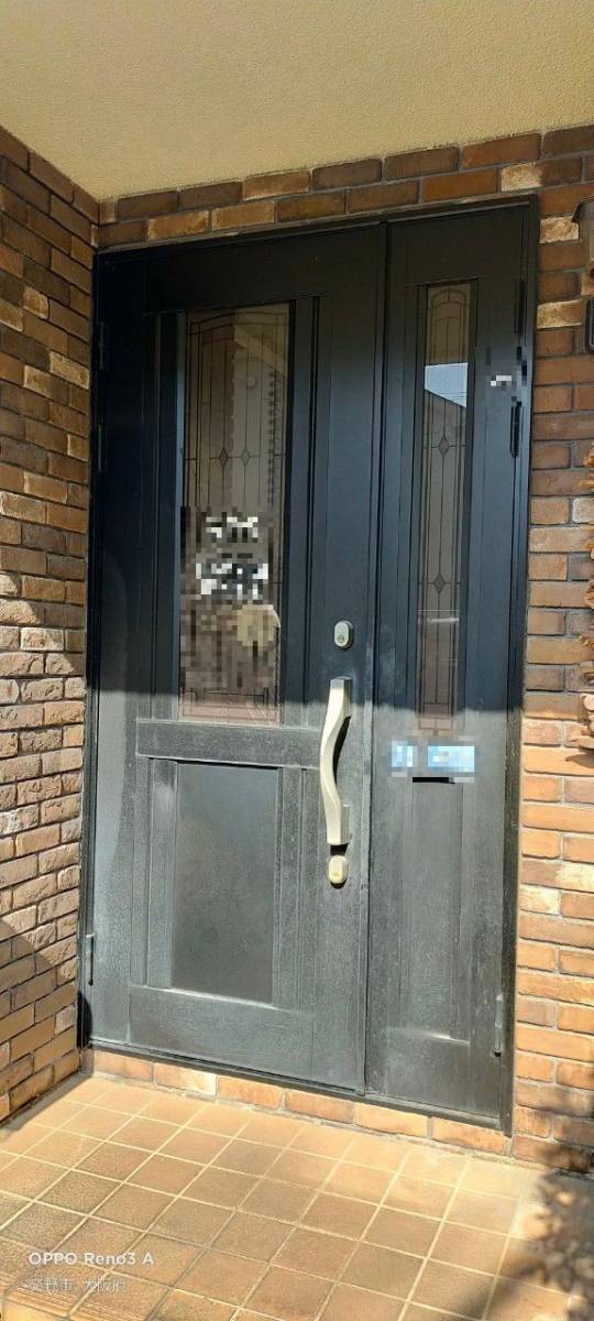 窓ドア京橋駅前店の交野市　気候の良いこの時期に素敵な玄関へリノベ✨玄関ドアでお家はガラリと雰囲気が変わります❕の施工前の写真1