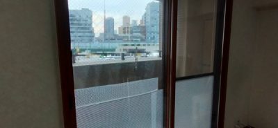 施工事例：大阪市　マンション　窓　3回目の本日は、セカンド・リビングに二重窓・インプラスを取り付け。