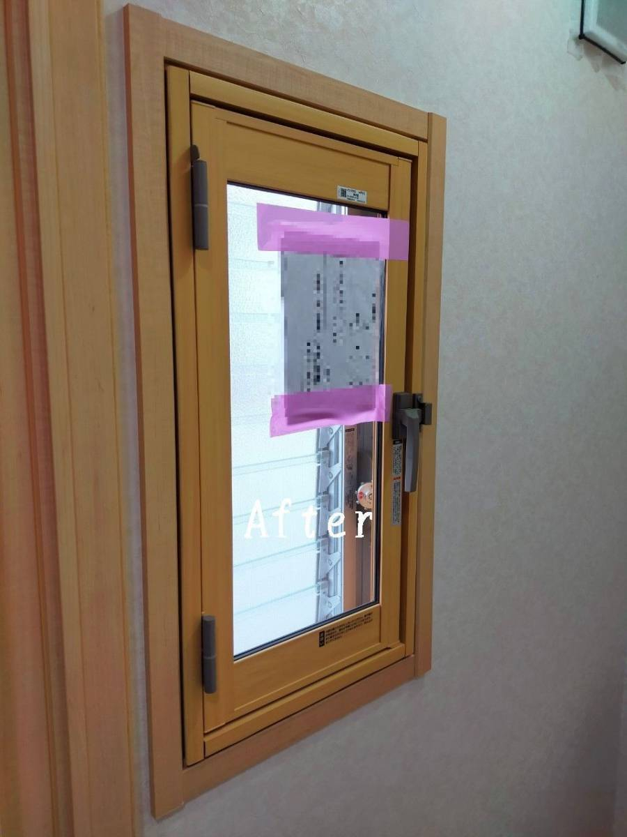 窓ドア京橋駅前店のこどもみらい住宅支援事業　申請　LIXIL　インプラス　複数枚設置❕ 豊中市の施工後の写真2